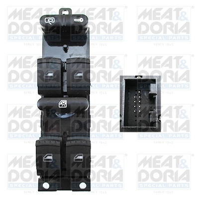 Switch, window regulator